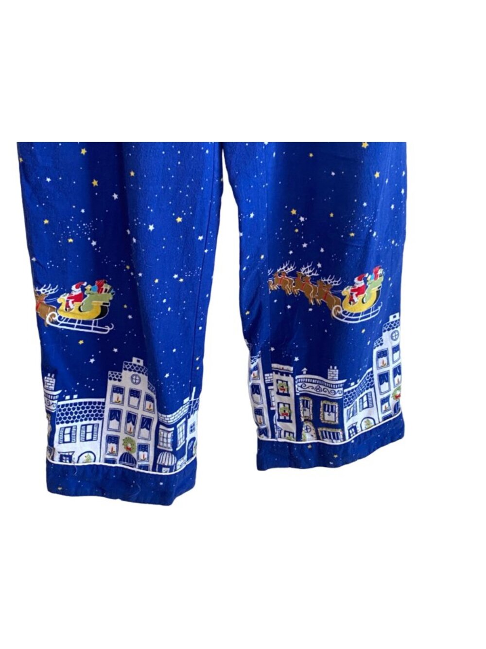 Nick & Nora Christmas Starry Night Holiday Pajama Pants Medium HTF Vintage - Picture 4 of 8